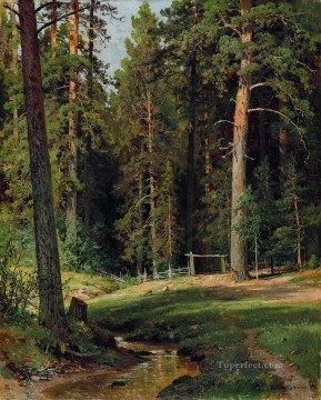 森の端 1884 古典的な風景 イワン・イワノビッチ Oil Paintings